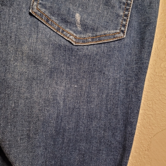 Enjean Distressed Raw Hem Jeans - Picture 9 of 12